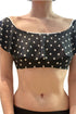 Antigel 22b La Pois Toujours Swimming top with ruffles band